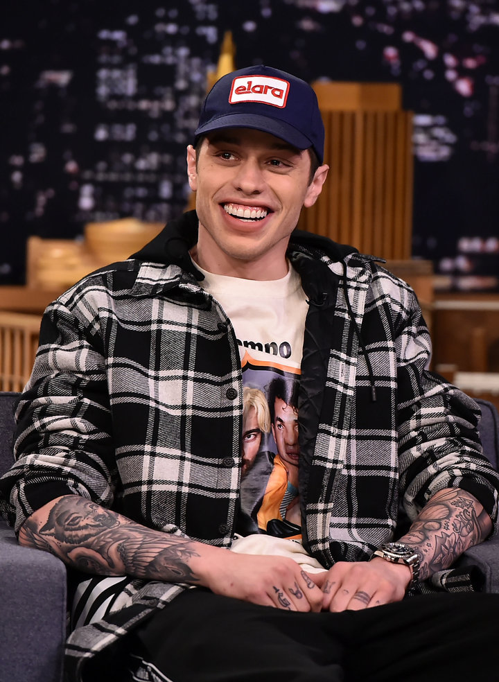 Pete Davidson visits "The Tonight Show Starring Jimmy Fallon." The current "SNL" cast member didn't mince words on &ldqu