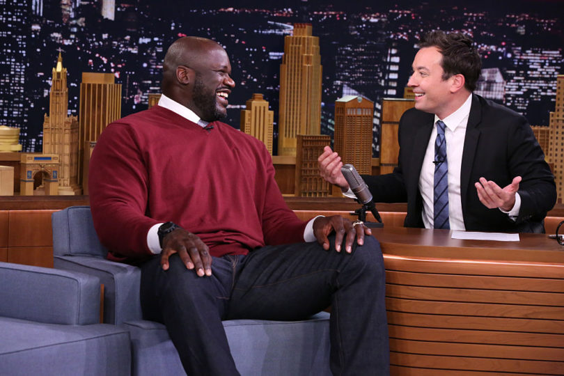 Watch Jimmy Fallon’s Epic Lip Sync Battle With Shaquille O’Neal and Pitbull